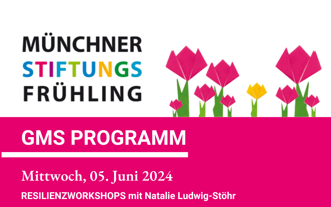 MünchnerStiftungsFrühling: WIR SIND DABEI!